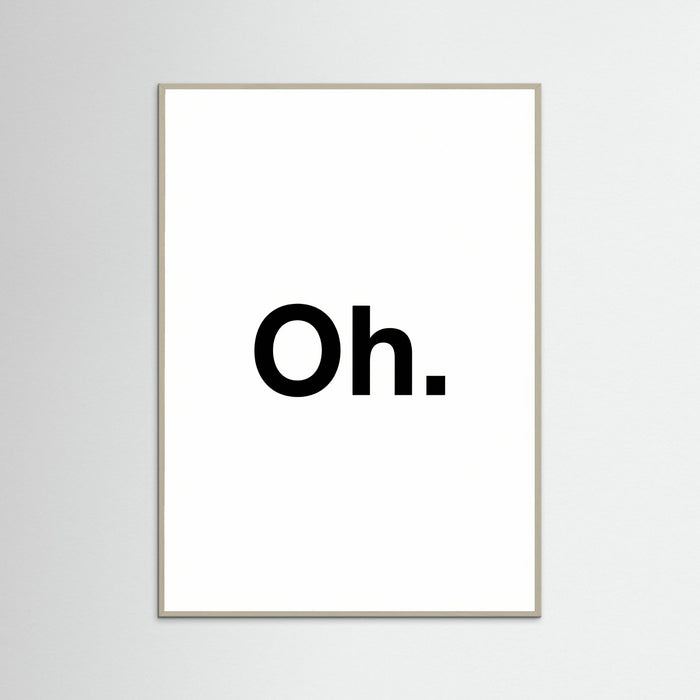 Grey Wood Simple Utterance