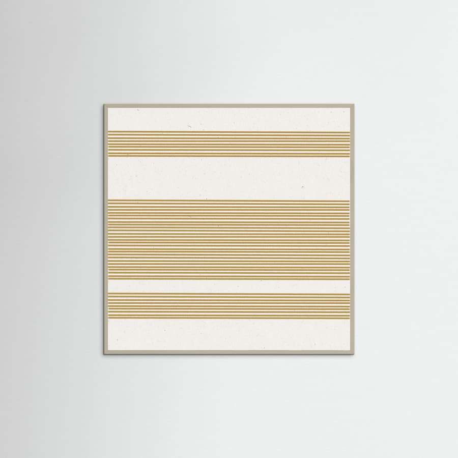 Poster Simple Yellow Lines Pattern – poster e stampa artistica
