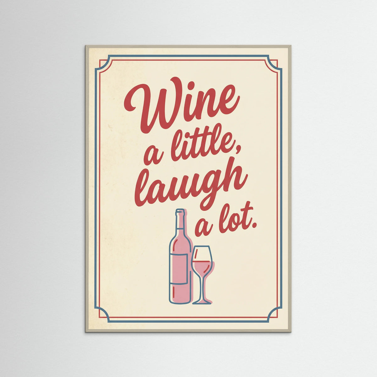 Grey Wood Sip Happens Check