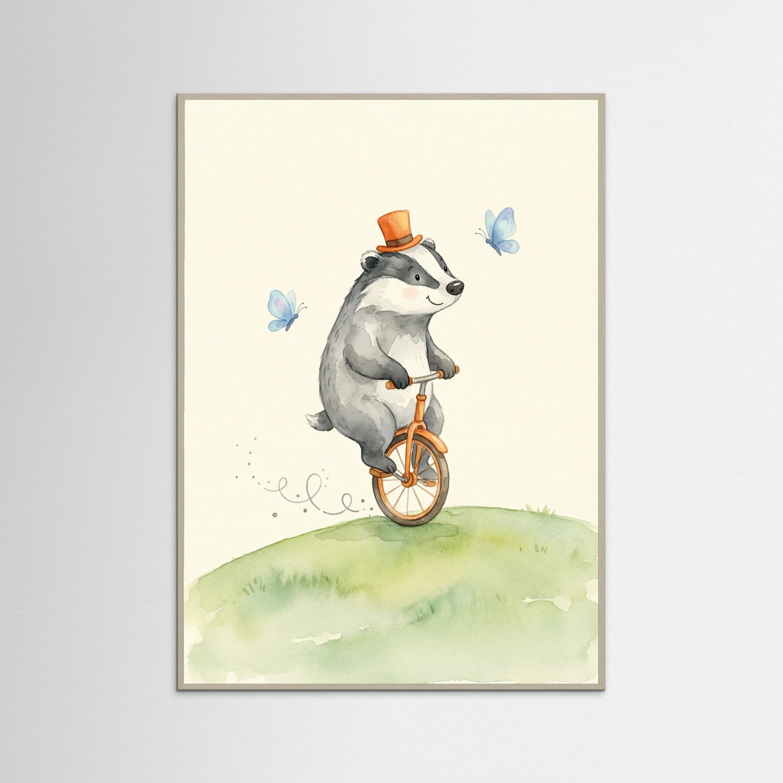 Grey Wood Skating Crocodile