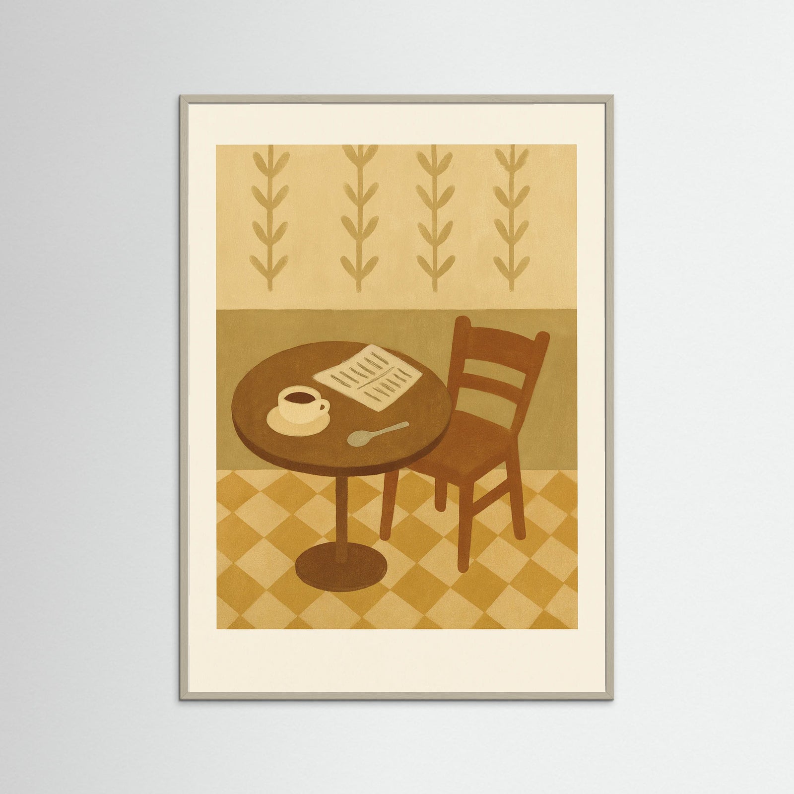 Grey Wood Small Cafe