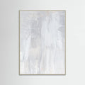 Soft Muted Gray Brushstrokes Poster – Poster und Kunstdruck