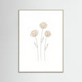 Grey Wood Soft Petal Sketch