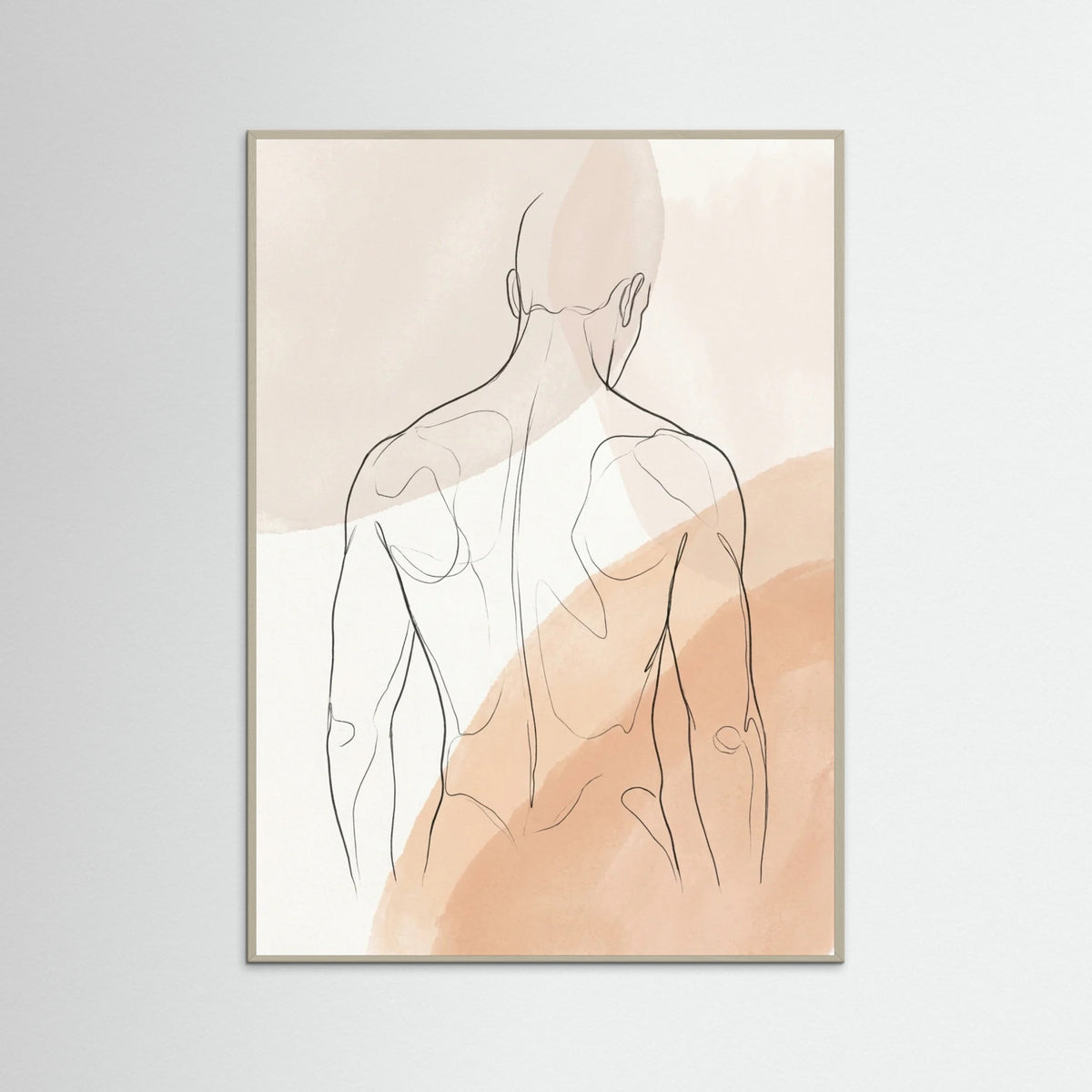 Grey Wood Soft Silhouette