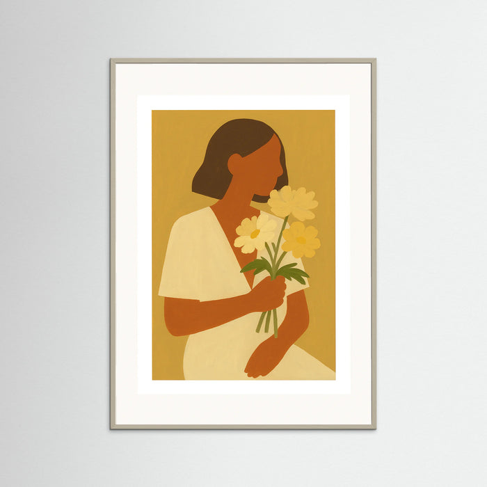 Grey Wood Soft frame