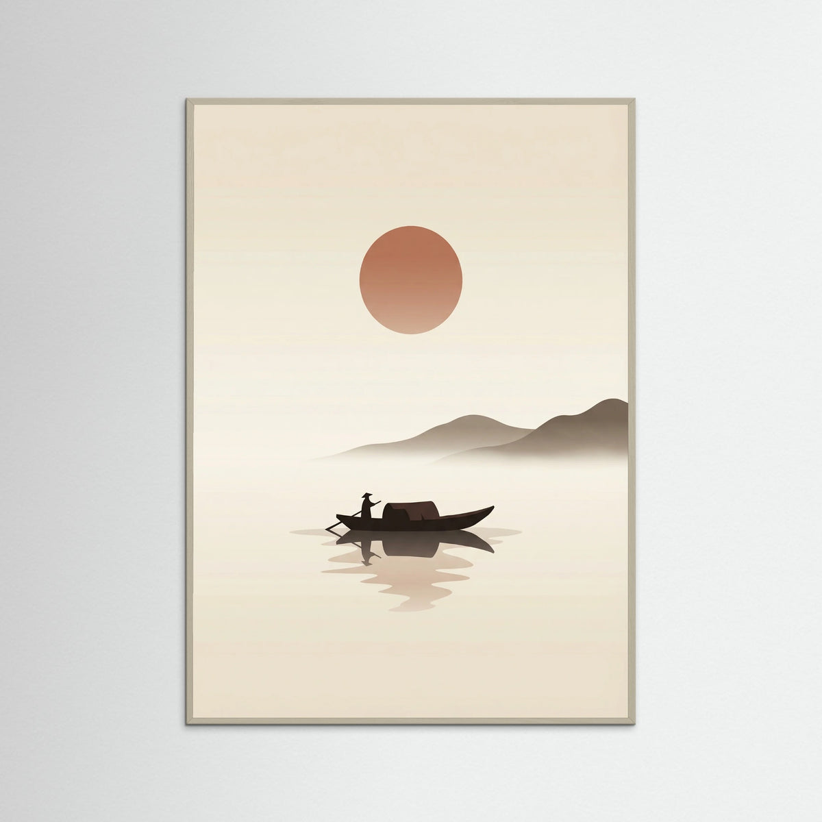 Grey Wood Solitary Perch