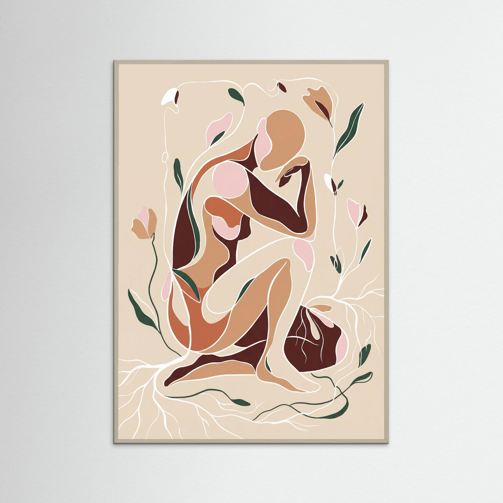 Grey Wood Soulful Embrace