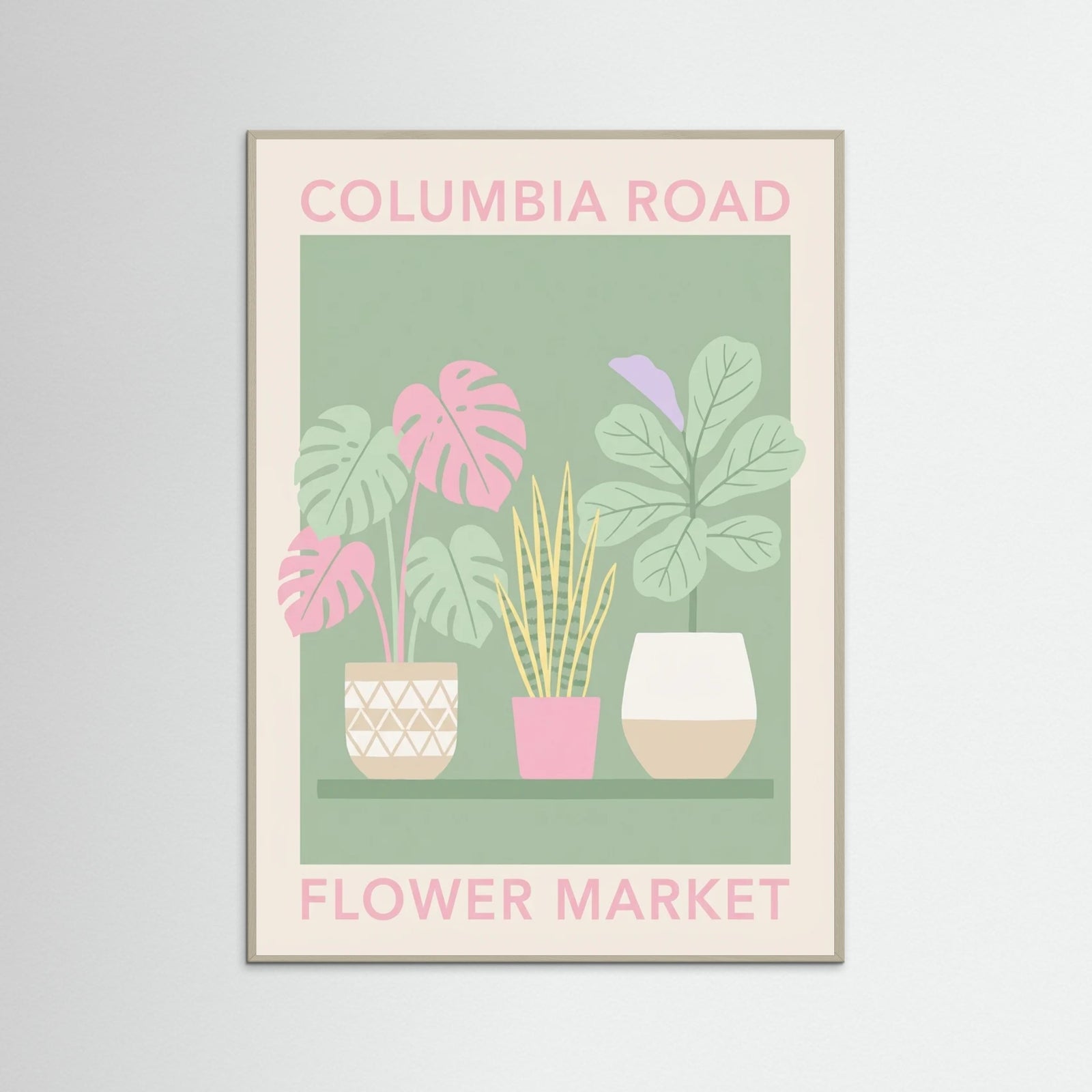 Grey Wood Spring Blooms