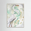 Spring Egret Poster – poster och konsttryck