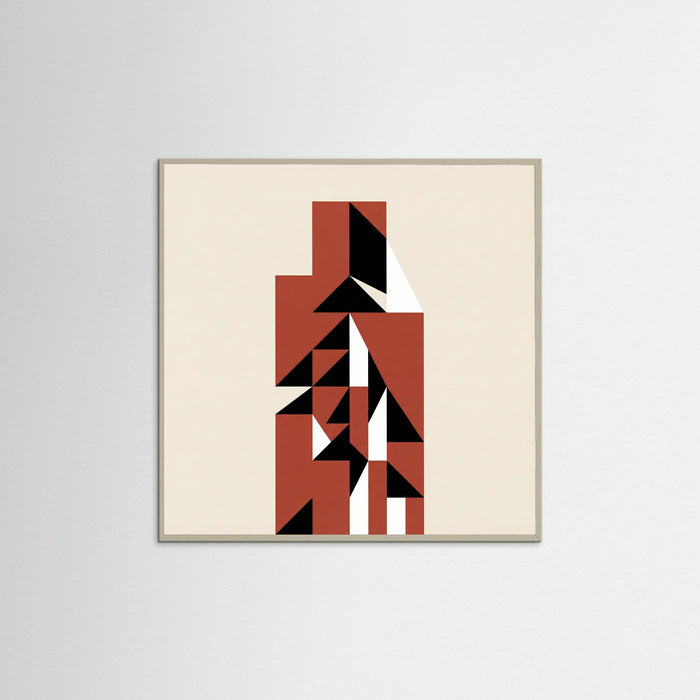 Grey Wood Square Desert Arch