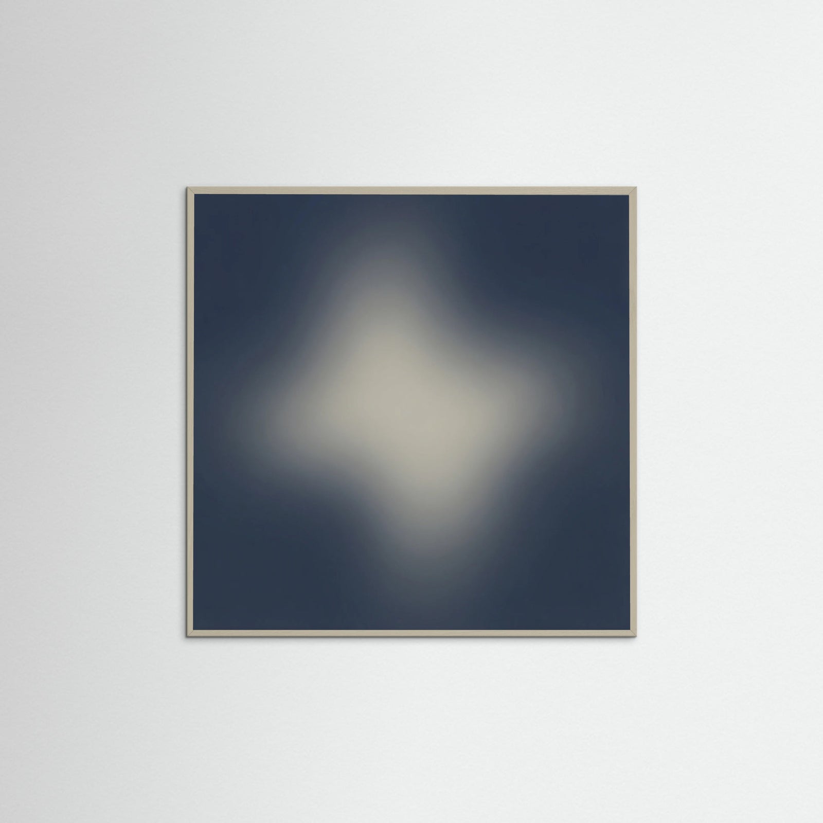 Grey Wood Square Ethereal Blur