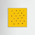 Grey Wood Square Golden Speckles