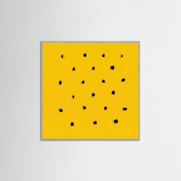 Grey Wood Square Golden Speckles