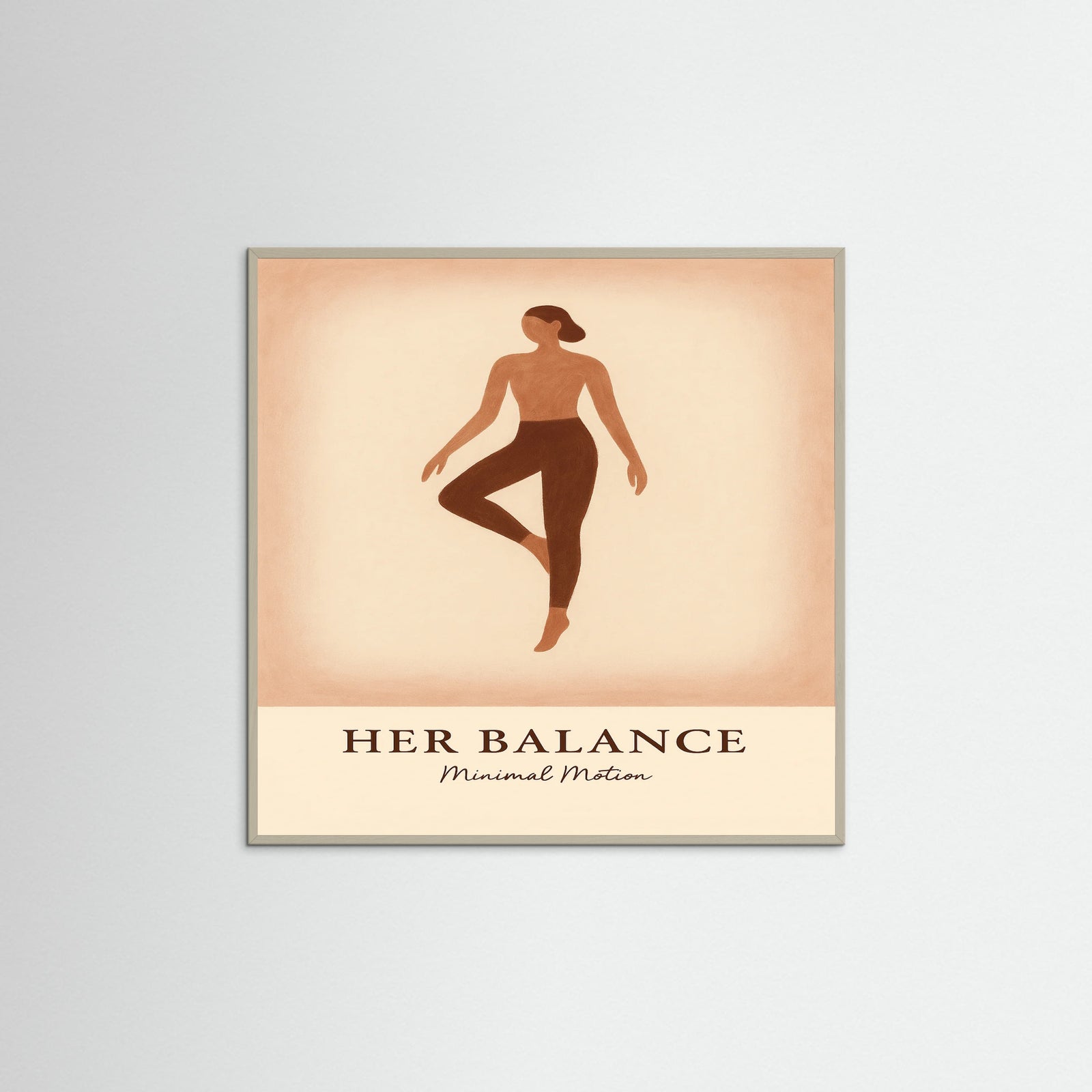 Grey Wood Square Her balance
