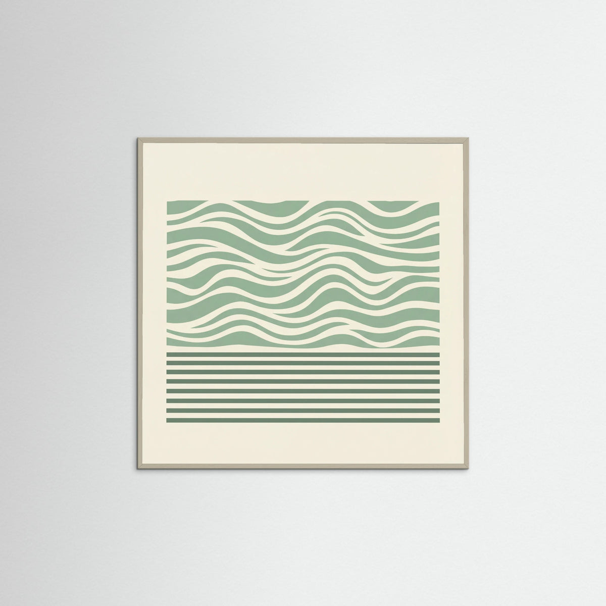 Grey Wood Square Lavender Dualism