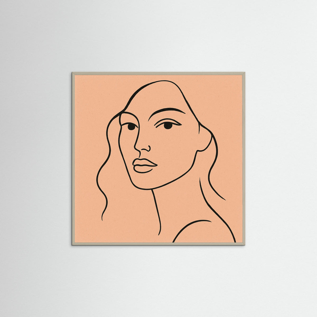 Grey Wood Square Line Essence