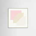Grey Wood Square Soft Geometry
