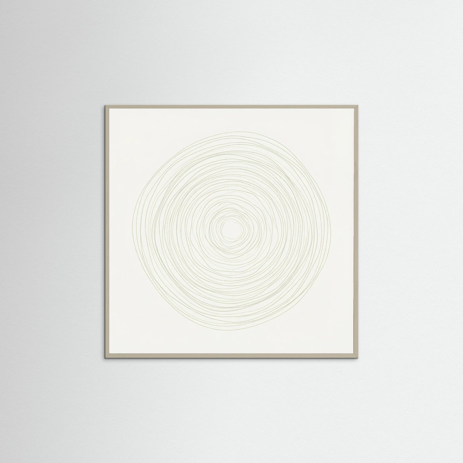 Grey Wood Square Subtle Rhythm