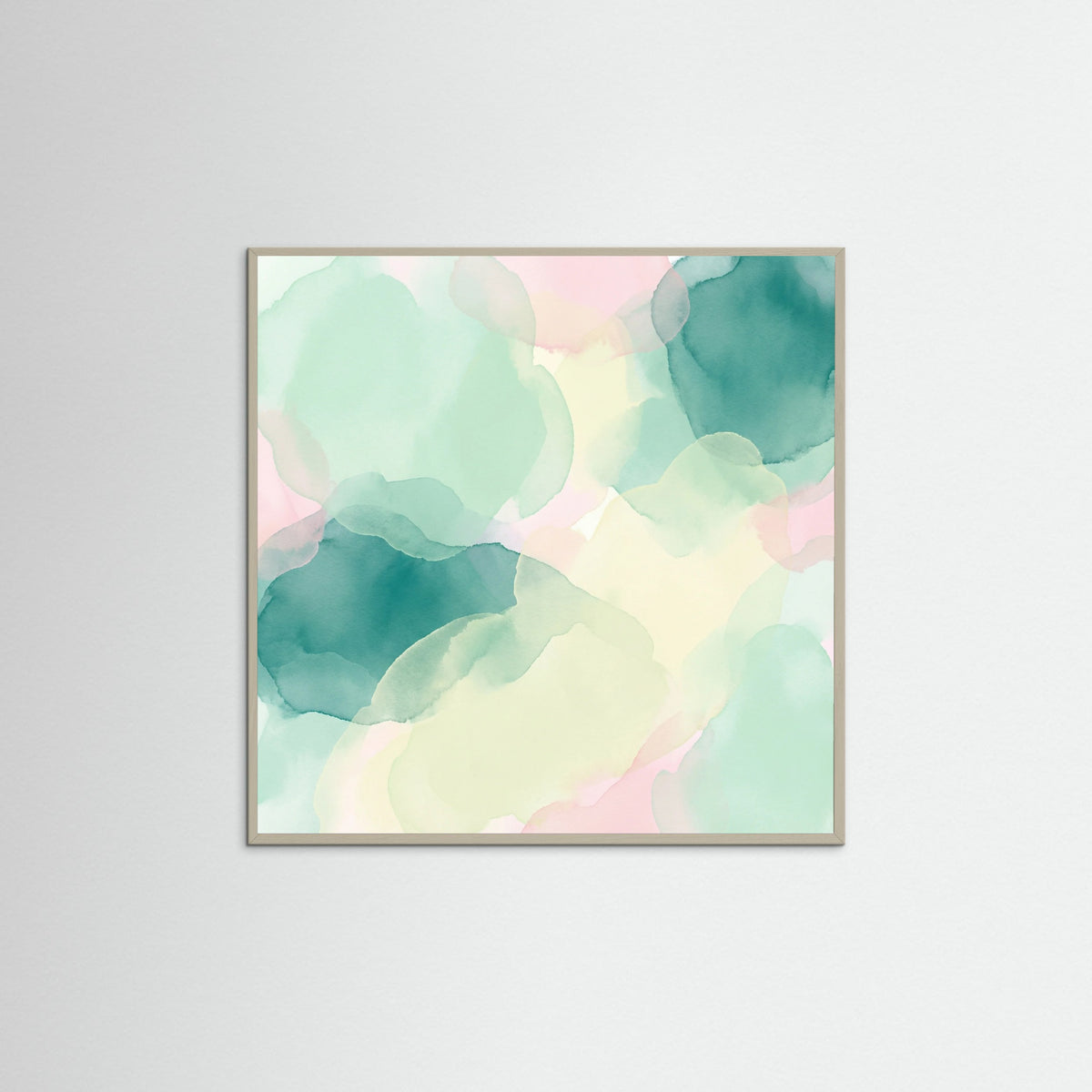 Grey Wood Square Veridian Hues