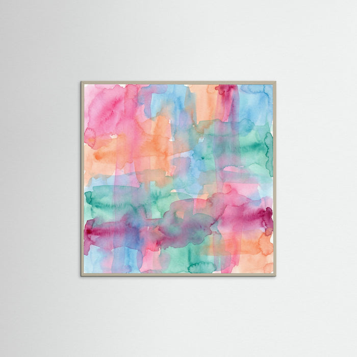 Grey Wood Square Washed Horizons