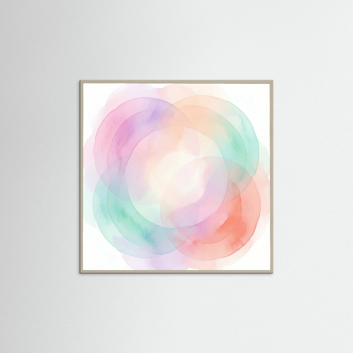 Grey Wood Square Woven Aura