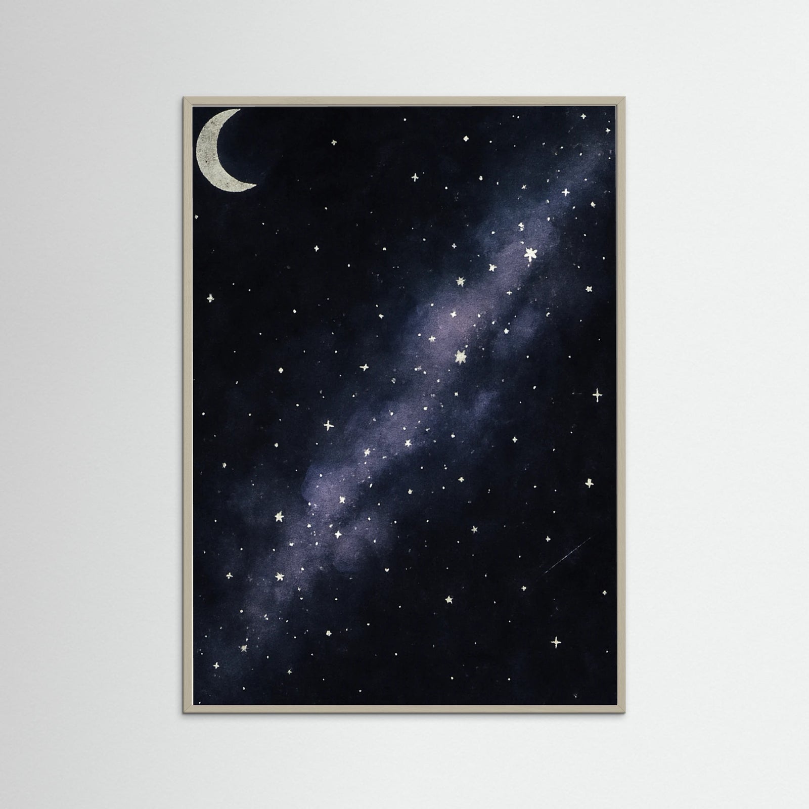 Grey Wood Starry Night