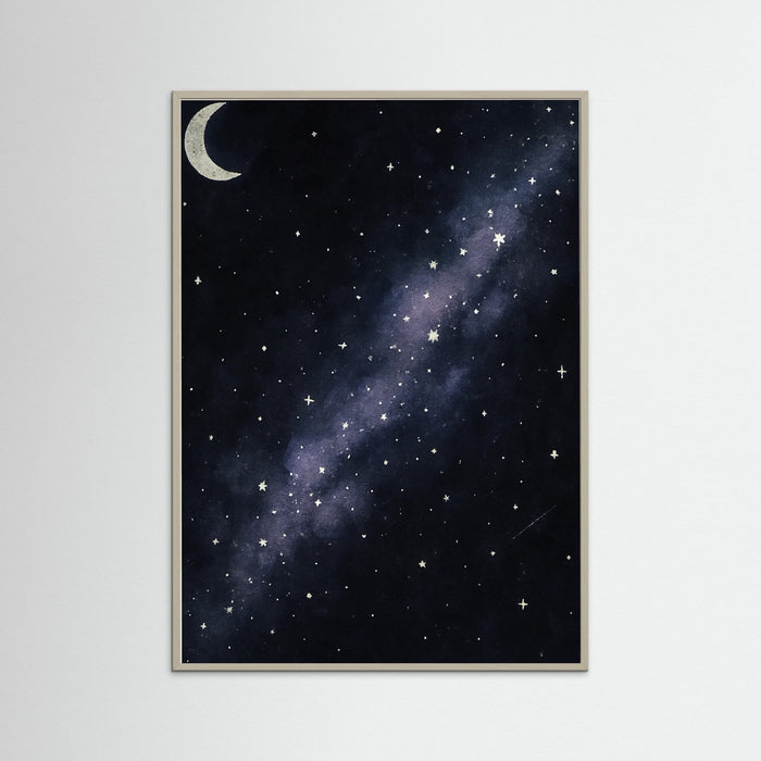 Grey Wood Starry Night
