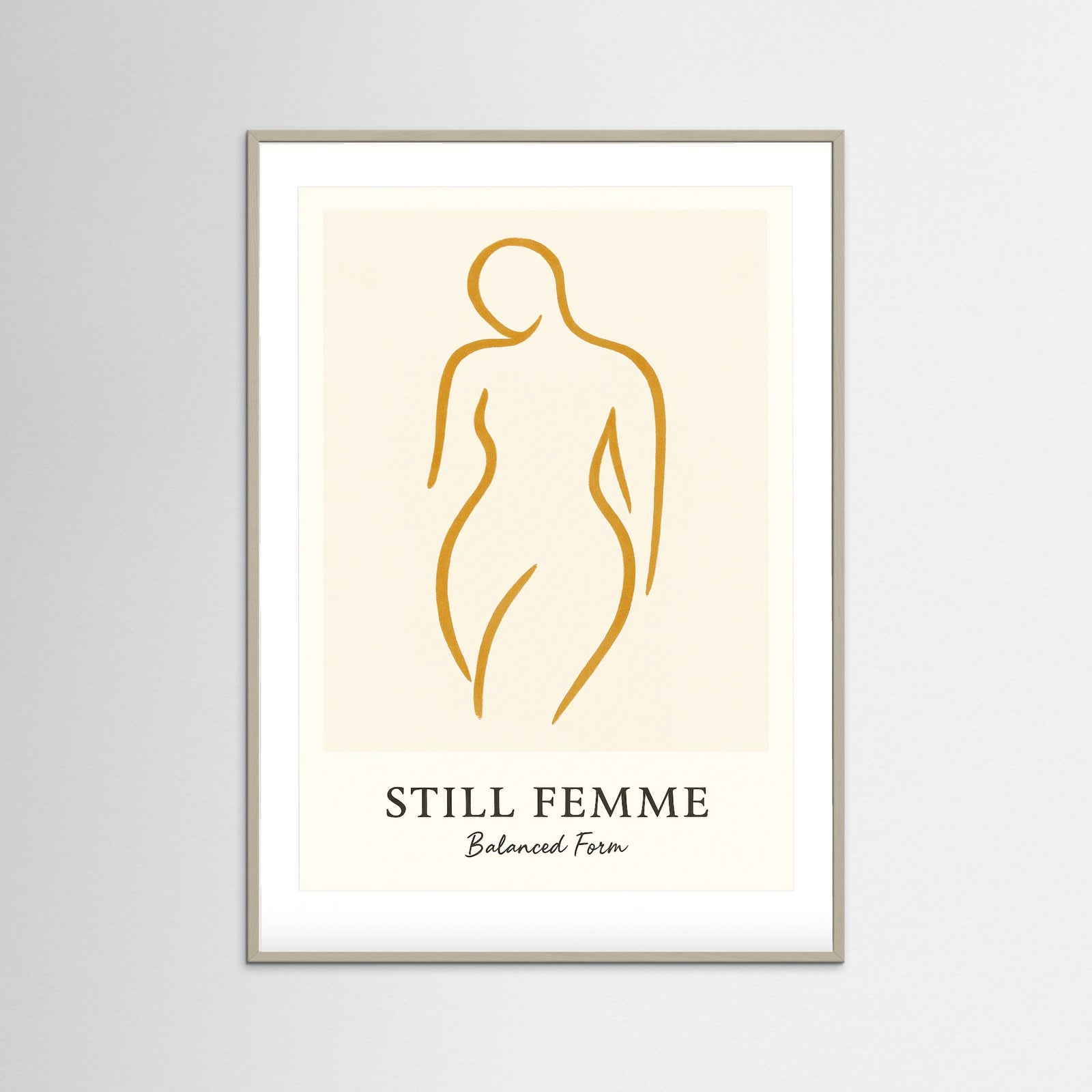 Grey Wood Still femme