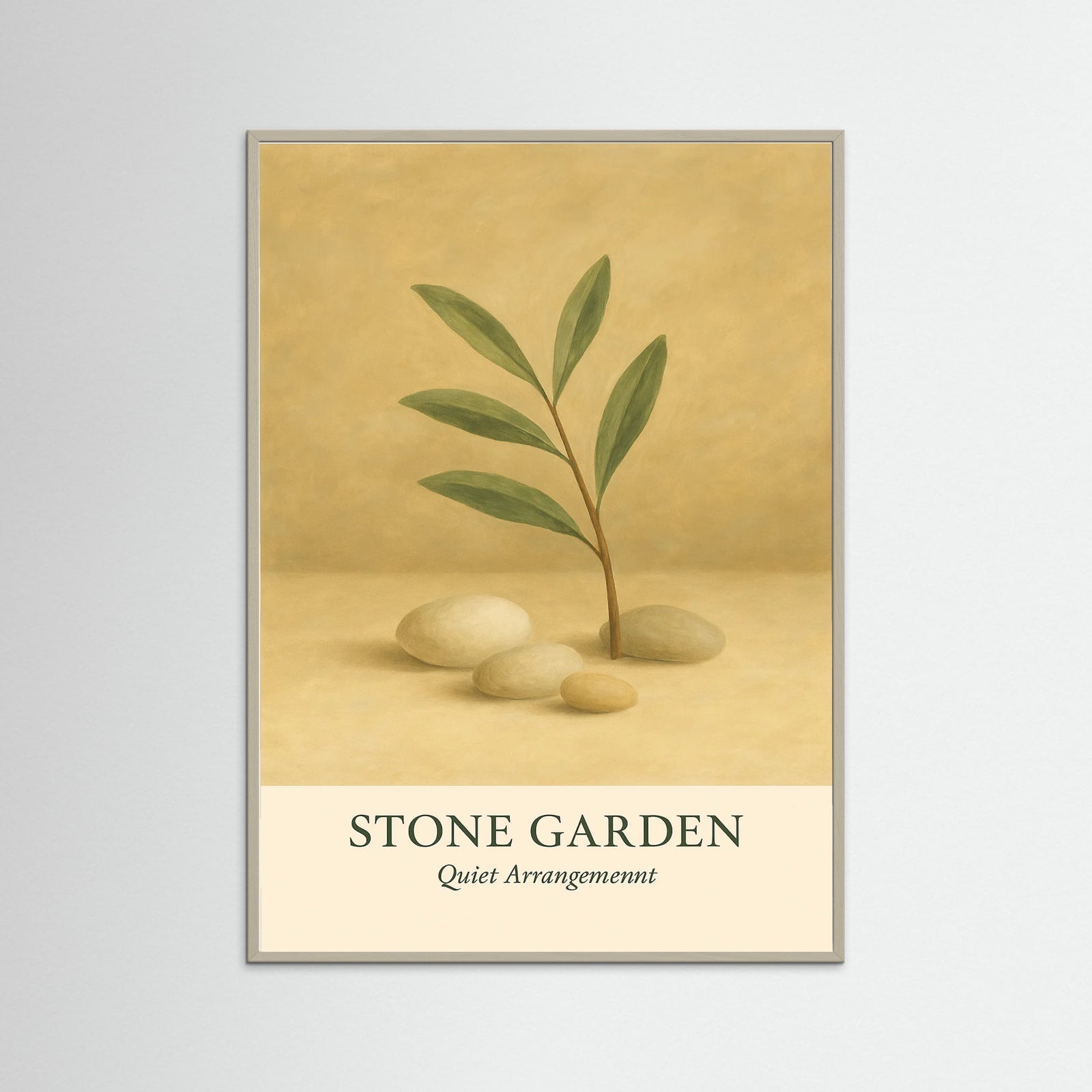 Grey Wood Stone garden