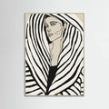 Striped Coat Poster – plakat og kunsttryk