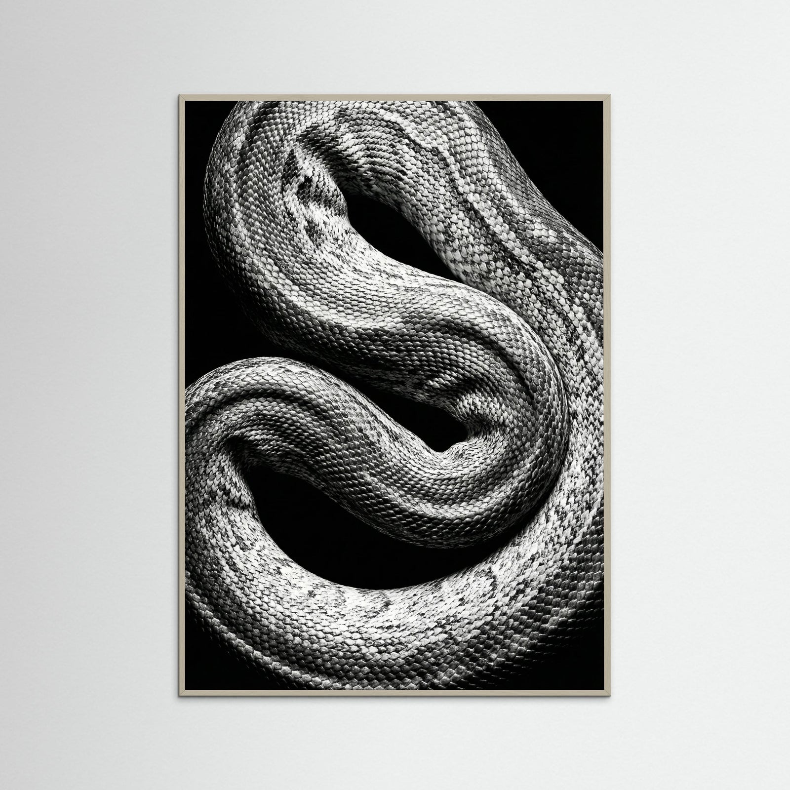 Grey Wood Striped Elegance