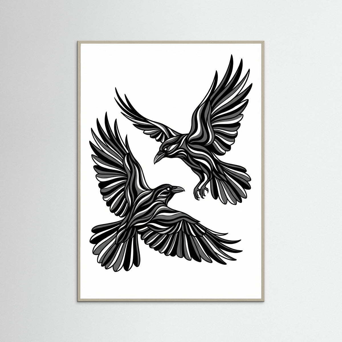 Grey Wood Striped Enchantress