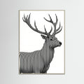Grey Wood Striped Muse