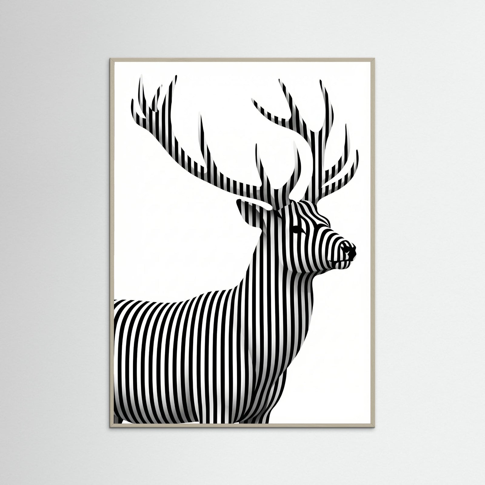 Grey Wood Striped Muse