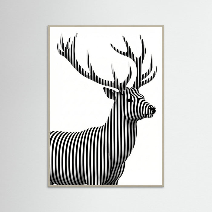 Grey Wood Striped Muse