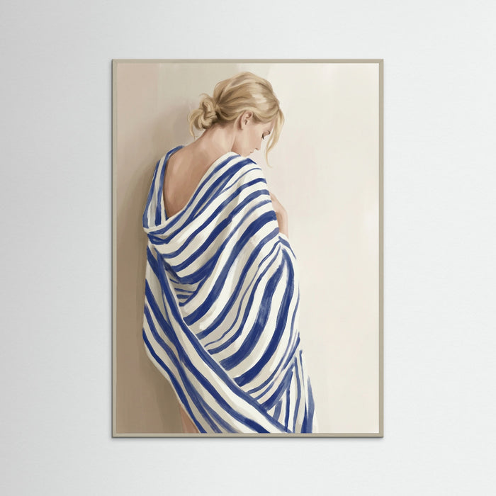 Grey Wood Striped Serenity