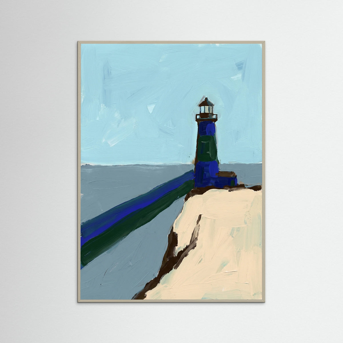 Grey Wood Striped Solitude