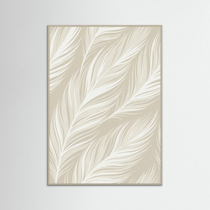 Grey Wood Subtle Botanical Flow
