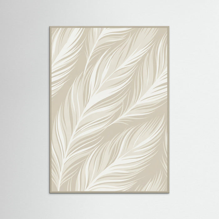 Grey Wood Subtle Botanical Flow