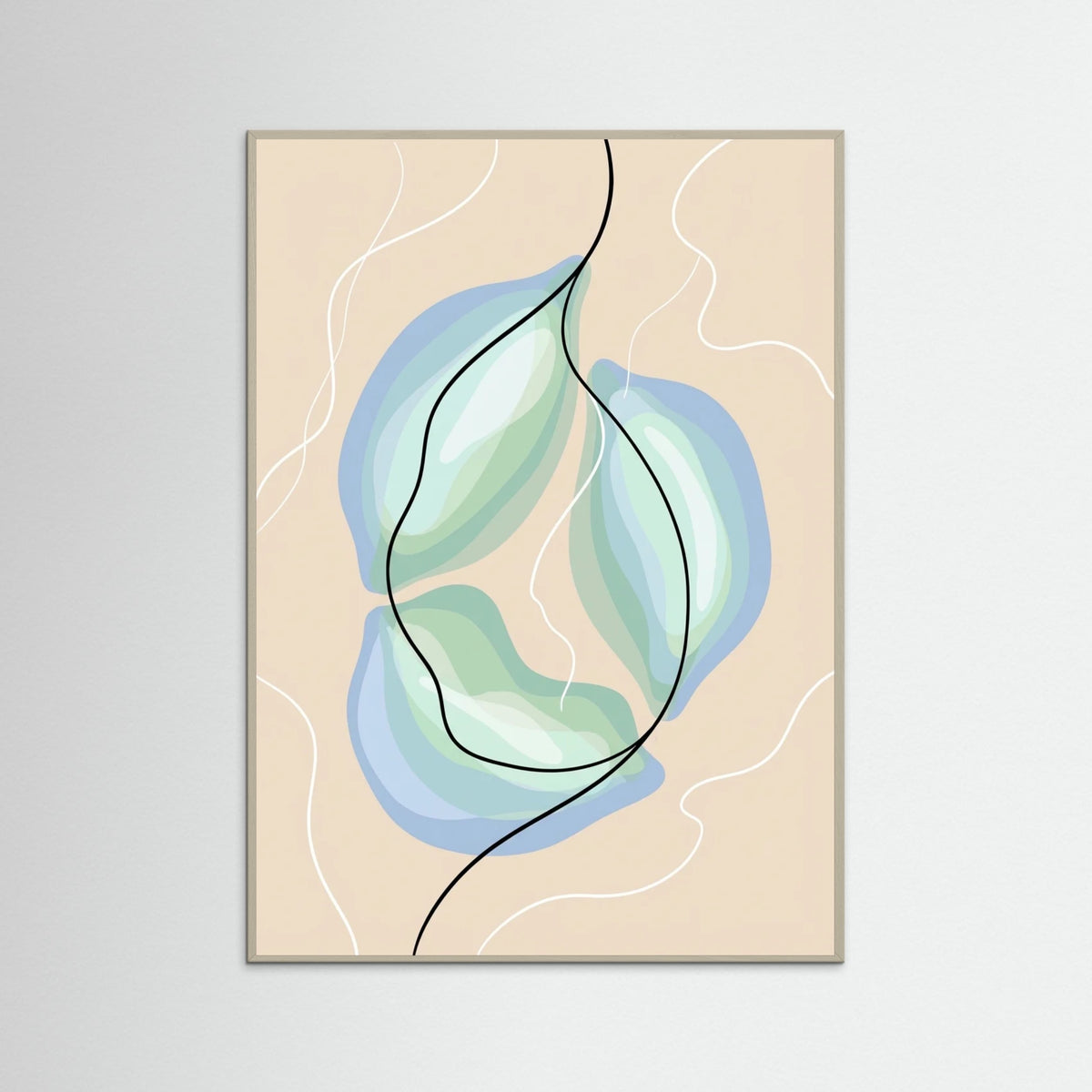 Grey Wood Sunlit Bloom