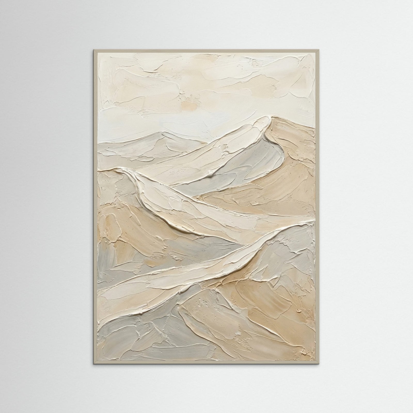 Grey Wood Sunlit Peaks