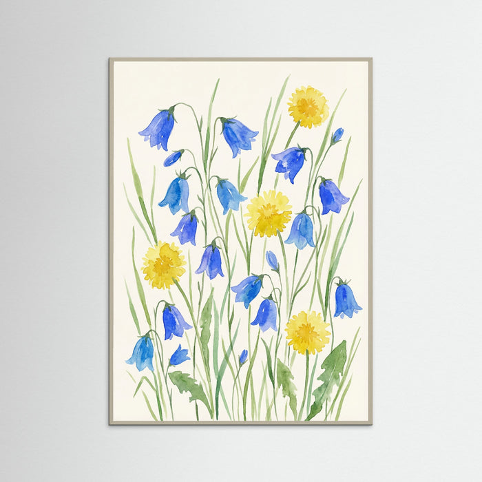 Grey Wood Sunny Bouquet