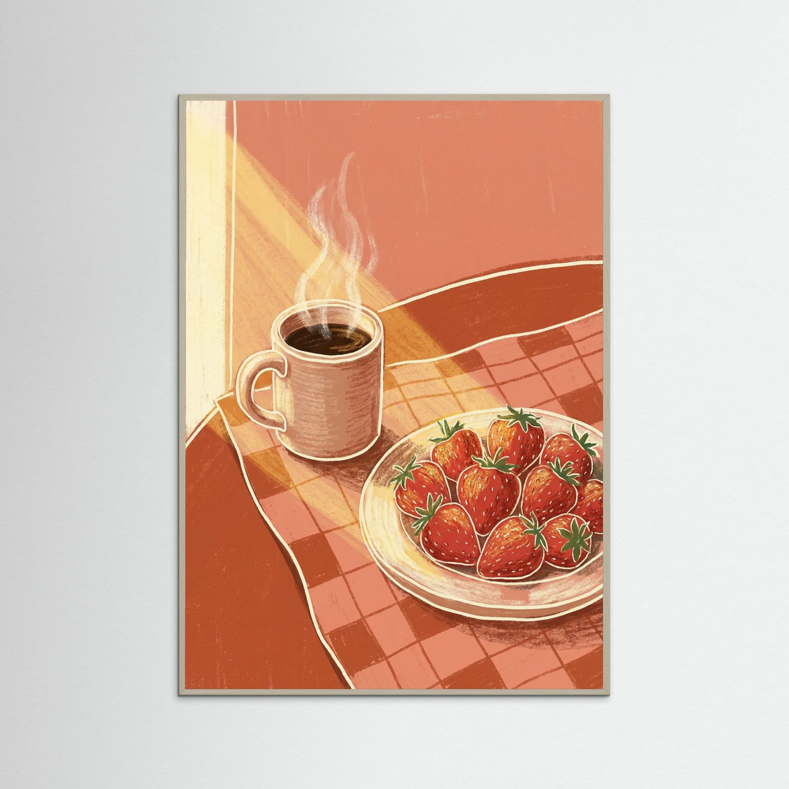 Grey Wood Sunny Lemon Table