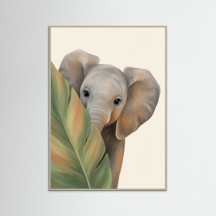 Grey Wood Sweet Giraffe Gaze