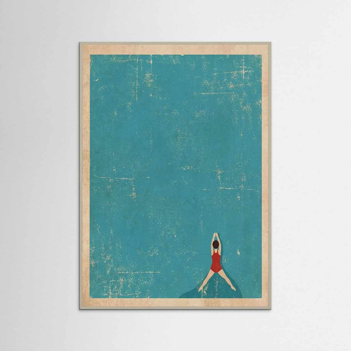 Grey Wood Swim Serenity