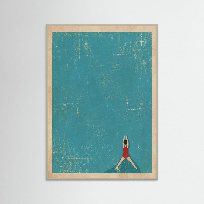 Grey Wood Swim Serenity