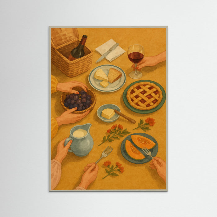 Grey Wood Tea Time Arrangement 2