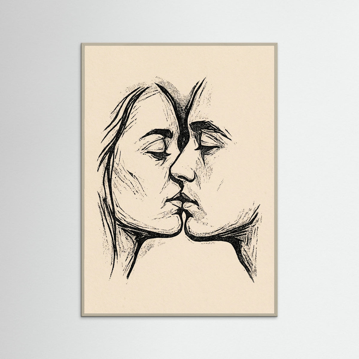 Grey Wood Tender Embrace