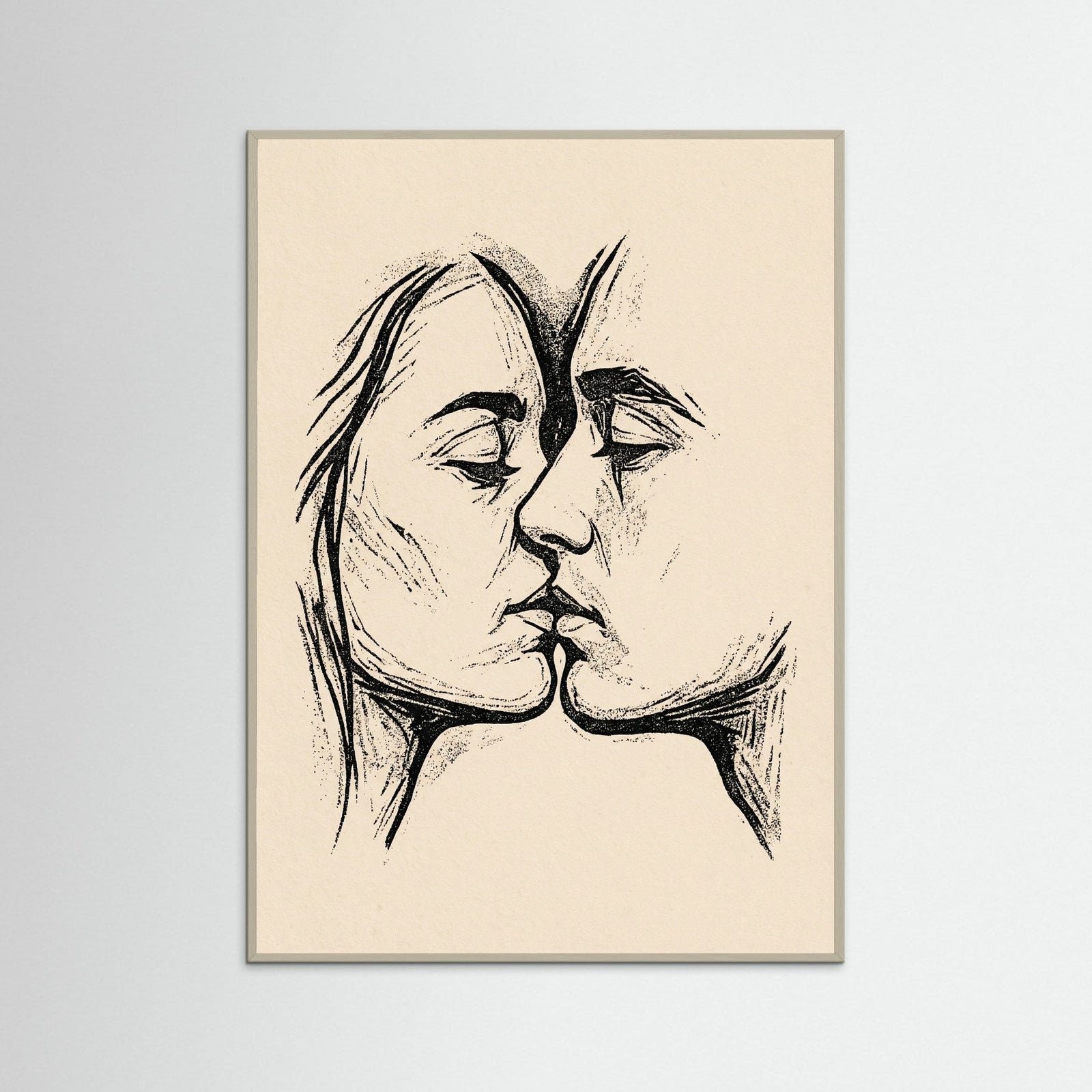 Grey Wood Tender Embrace