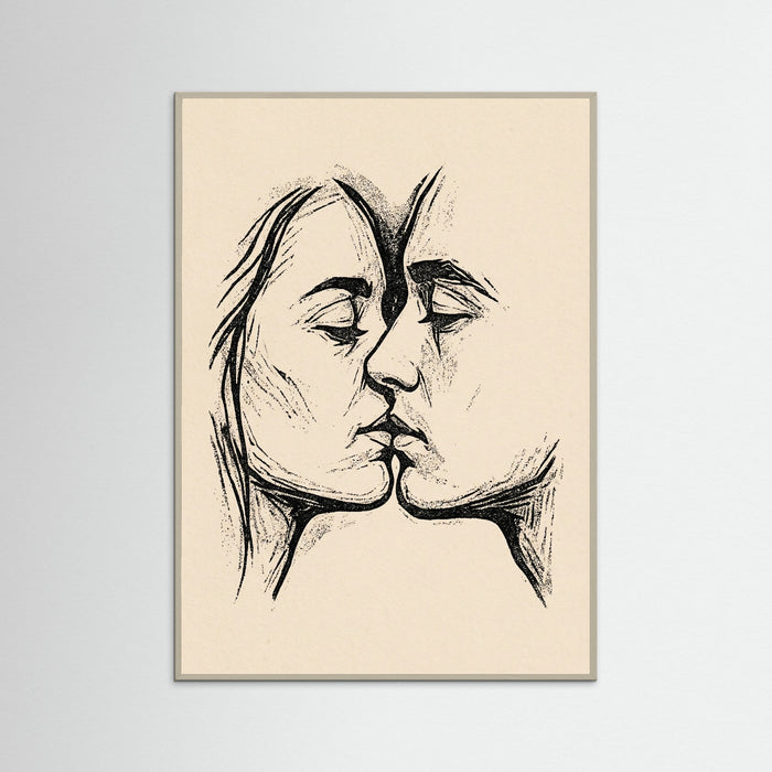 Grey Wood Tender Embrace